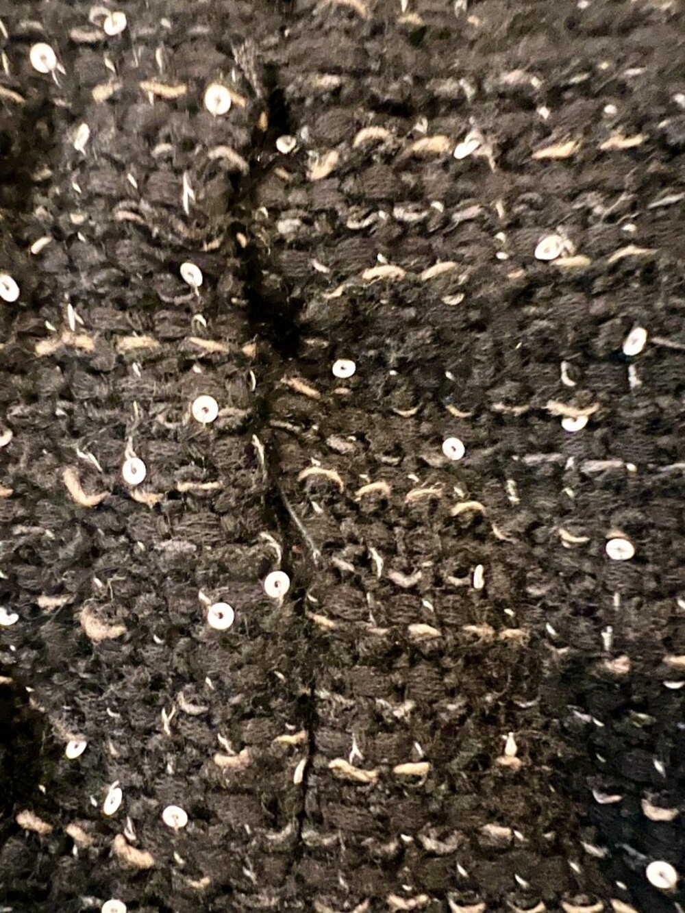 Jcrew black & white tweed clutch purse - Picture 5 of 6